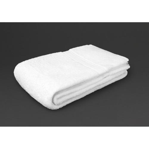 Luxury Savanna Towels White - Bath Sheet 100x178cm