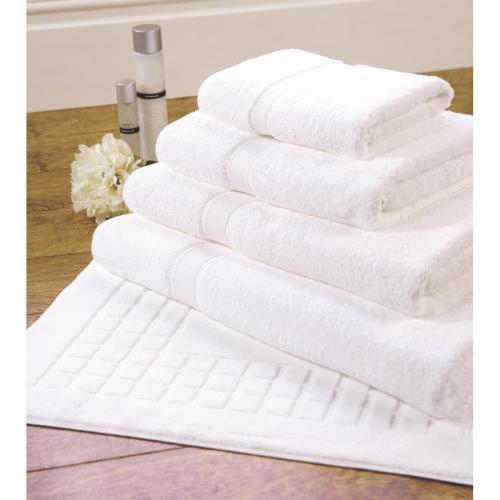 Luxury Savanna Towels White - Hand Towel - 50x100cm