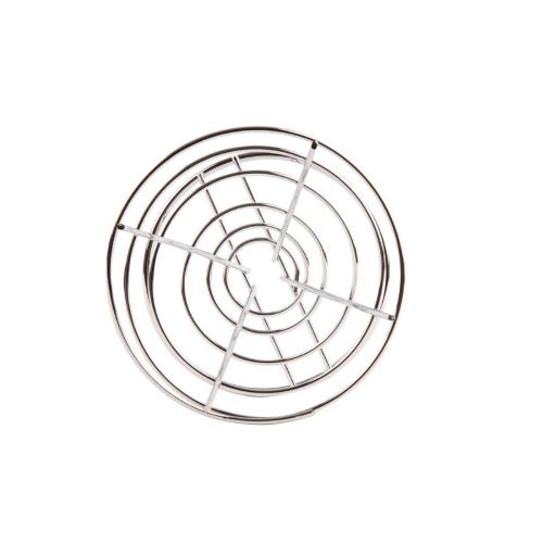 Olympia French Fry Holder Chrome Wire Cone - 175x115mm 6 9/10x 4 1/2"