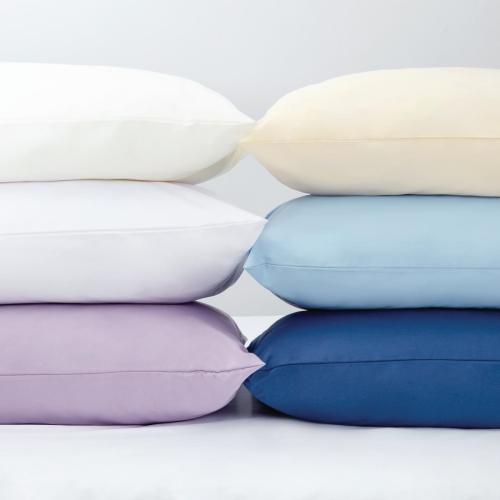 Essentials Temir/Ch Pillowcase Ivory - Housewife 48x75cm (PAIR)