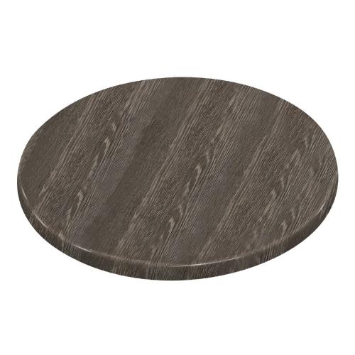 Bolero Round Table Top Wenge Grain - 800mm