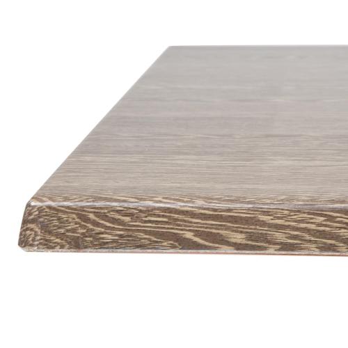 Bolero Square Table Top Wenge Grain - 700mm