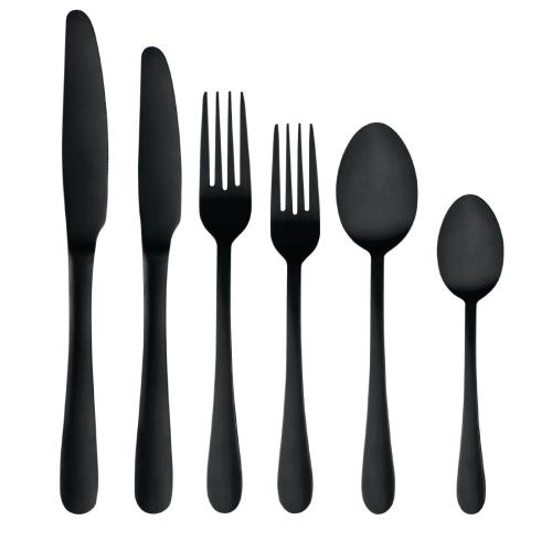 Olympia Etna Black Dessert Fork (Box 12)