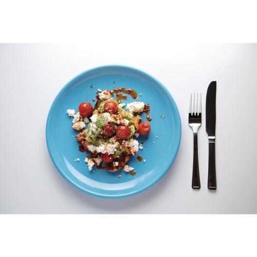 Olympia Cafe Coupe Plate Blue - 205mm 8" (Box 12)