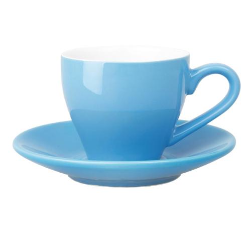 Olympia Cafe Espresso Cup Blue - 100ml 3 3/10fl oz (Box 12)