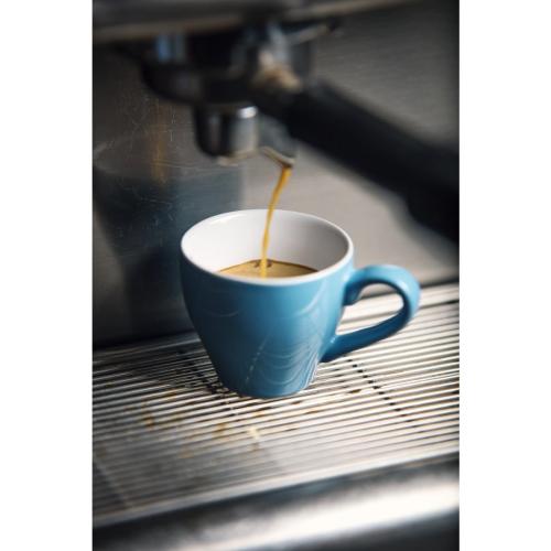 Olympia Cafe Espresso Cup Blue - 100ml 3 3/10fl oz (Box 12)