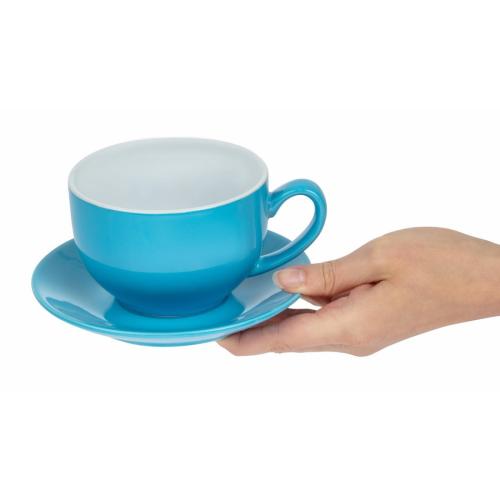 Olympia Cafe Cappuccino Cup Blue - 340ml 11 1/2fl oz (Box 12)