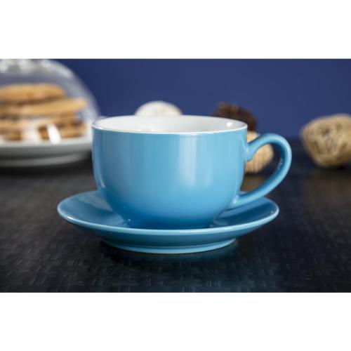 Olympia Cafe Cappuccino Cup Blue - 340ml 11 1/2fl oz (Box 12)