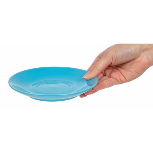 Olympia Cafe Saucer Blue (Fits HC403& HC404) - 154mm 6" (Box 12)