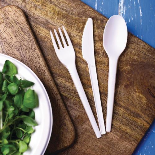 Vegware Compostable Spoon Lightweight Natural (Pack 50)
