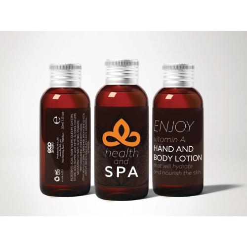 Health & Spa Hand & Body Lotion (Green Tea & Cucumber) - 30ml (Pack 50)