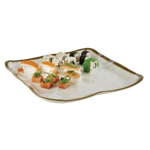 APS Stone Art Square Plate - 330x325mm (B2B)