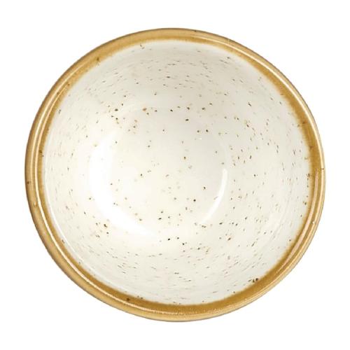 Churchill Stonecast Barley White Ripple Dip Pot - 59x50mm 2oz (Box 12) (Direct)