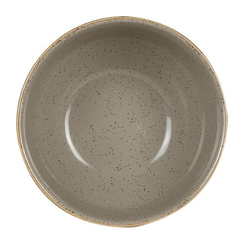 Churchill Stonecast Peppercorn Grey Soup Bowl - 132x63mm 16oz (Box 12) (Direct)