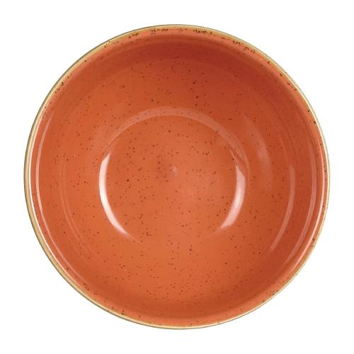 Churchill Stonecast Spiced Orange Soup Bowl - 132x63mm 16oz (Box 12) (Direct)