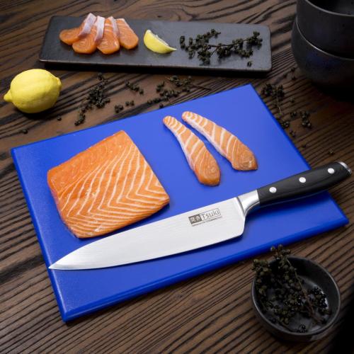 Hygiplas High Density Chopping Board Small Blue - 229x305x12mm