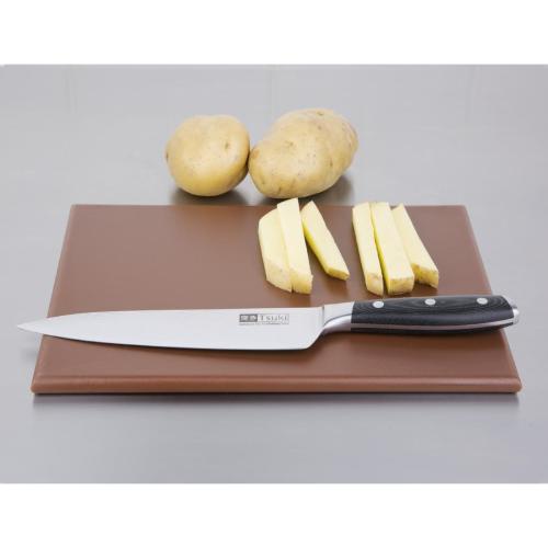Hygiplas High Density Chopping Board Small Brown - 229x305x12mm
