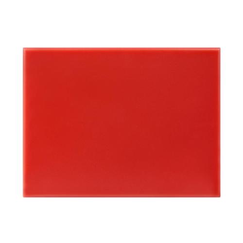 Hygiplas High Density Chopping Board Small Red - 229x305x12mm