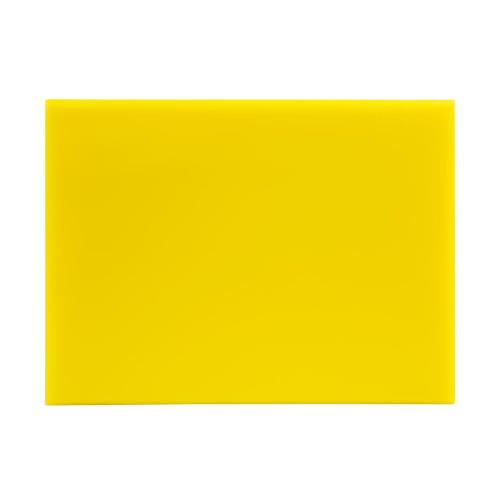 Hygiplas High Density Chopping Board Small Yellow - 229x305x12mm