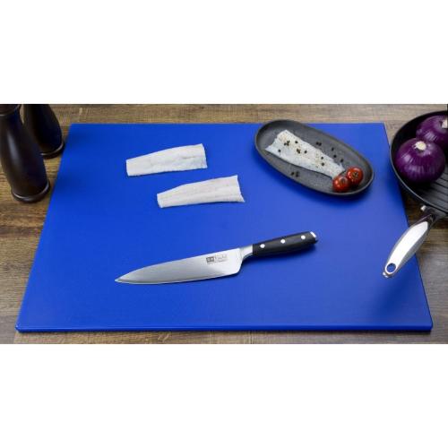 Hygiplas Low Density Chopping Board Blue - 600x450x10mm