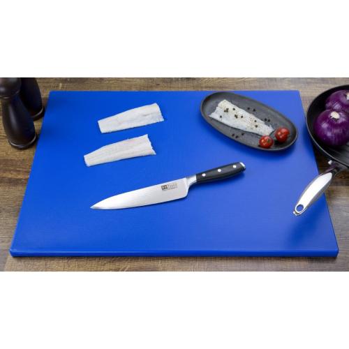 Hygiplas Low Density Chopping Board Blue - 600x450x20mm
