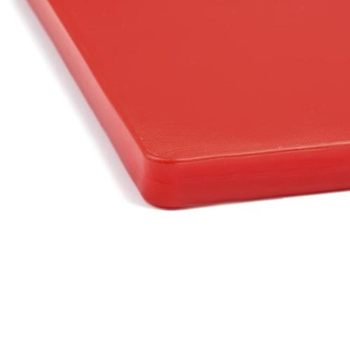Hygiplas Low Density Chopping Board Red - 600x450x20mm