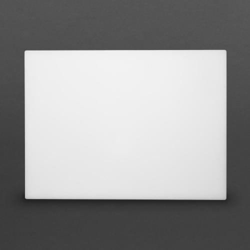 Hygiplas Low Density Chopping Board White - 600x450x20mm