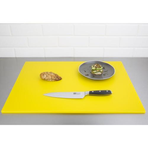Hygiplas Low Density Chopping Board Yellow - 600x450x10mm