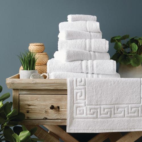 Eco Towel - White Hand Towel - 50x90cm