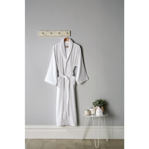 Eco Bathrobes White 400gsm - Large