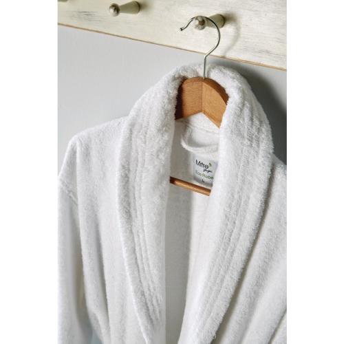 Eco Bathrobes White 400gsm - Large