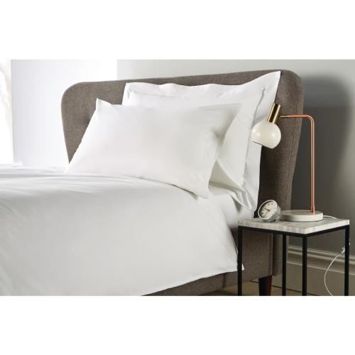 Eco Linen - Duvet Covers Open White - Single - 147x213cm