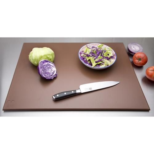 Hygiplas High Density Chopping Board Brown - 600x450x12mm 23.5x17.75x0.5"