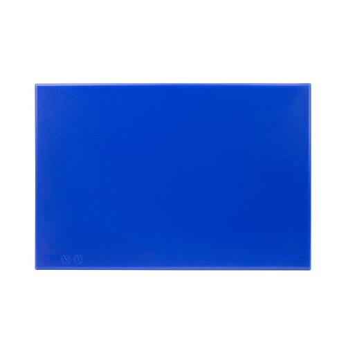 Hygiplas High Density Chopping Board Blue - 450x300x12mm 17.75x12x0.5"
