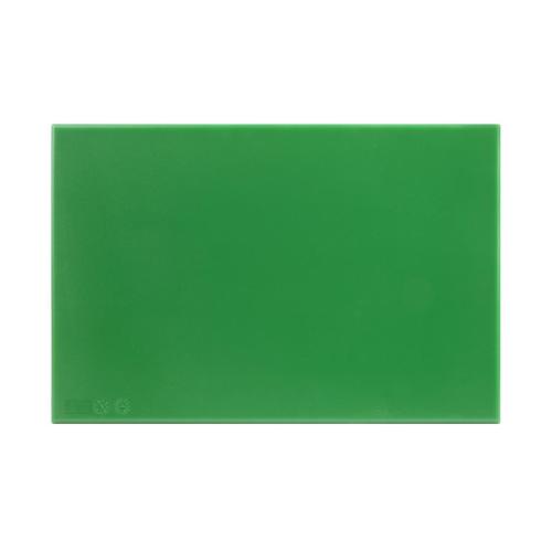 Hygiplas High Density Chopping Board Green - 450x300x12mm 17 3/4x12x1/2"