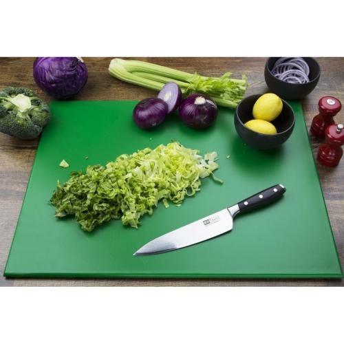 Hygiplas High Density Chopping Board Green - 600x450x12mm 23.5x17.75x0.5"