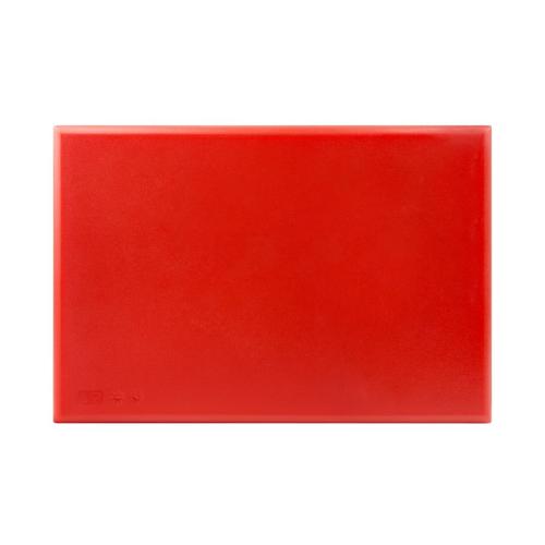 Hygiplas High Density Chopping Board Red - 18x12x1"