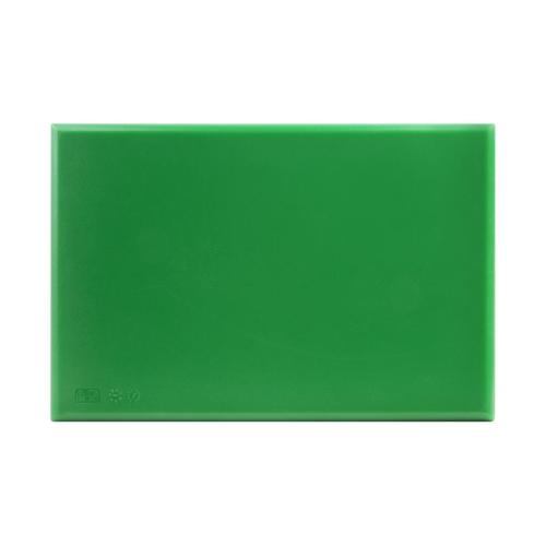 Hygiplas High Density Chopping Board Green - 18x12x1"