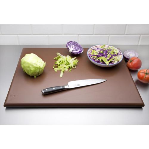 Hygiplas High Density Chopping Board Brown - 24x18x1"