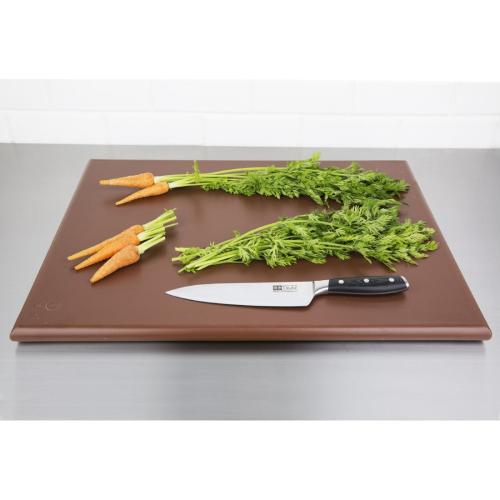 Hygiplas High Density Chopping Board Brown - 24x18x1"