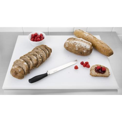 Hygiplas High Density Chopping Board White - 24x18x1"