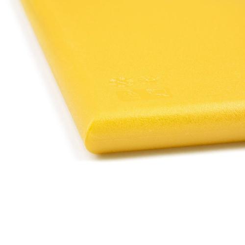 Hygiplas High Density Chopping Board Yellow - 24x18x1"