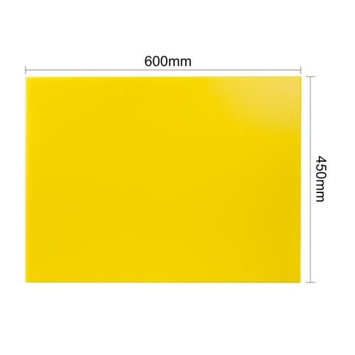 Hygiplas High Density Chopping Board Yellow - 24x18x1"