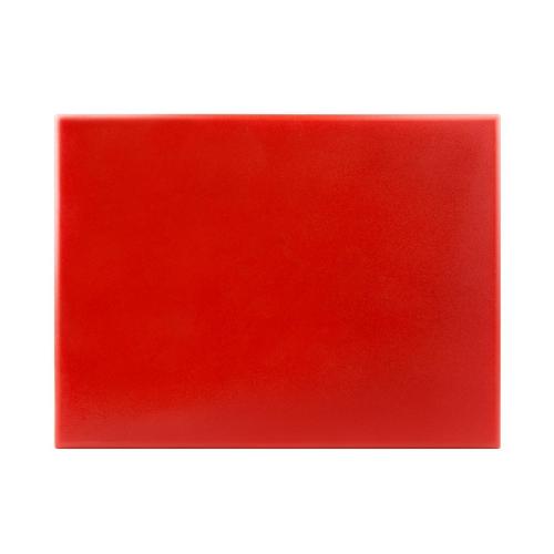 Hygiplas High Density Chopping Board Red - 24x18x1"