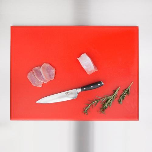 Hygiplas High Density Chopping Board Red - 24x18x1"