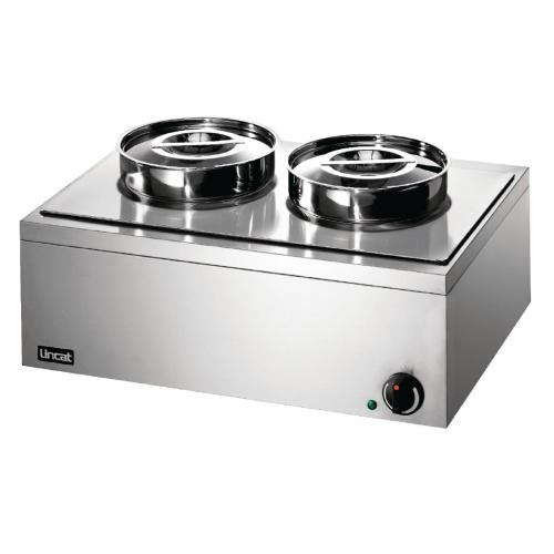 Lincat Bain Marie Dry Heat 2 x 4.5Ltr Pots (Direct)