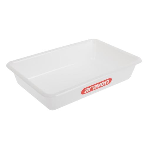 Araven Clear Food Storage Tray - 300x205x60mm
