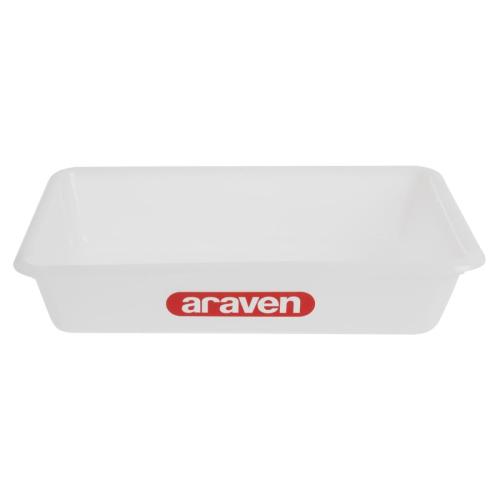 Araven Clear Food Storage Tray - 300x205x60mm