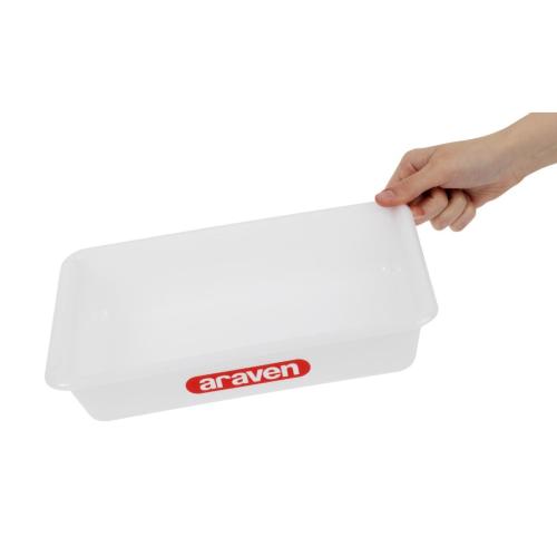 Araven Clear Food Storage Tray - 300x205x60mm