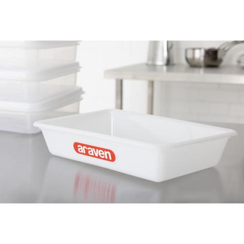 Araven Clear Food Storage Tray - 300x205x60mm